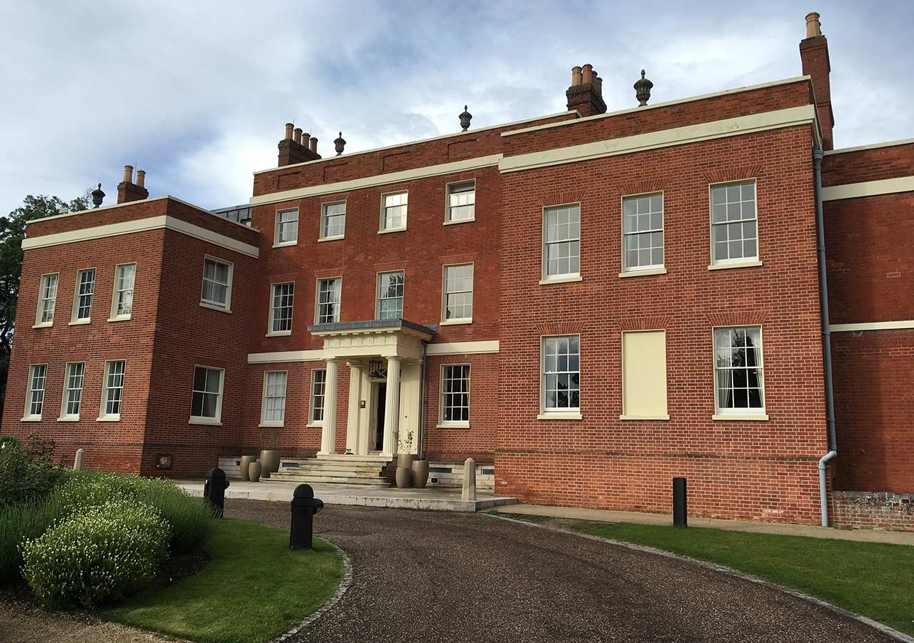 Hinxton Hall at the Wellcome Genome Campus